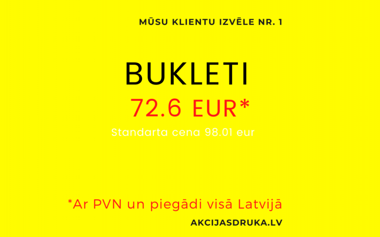 Bukleti un bukletu druka